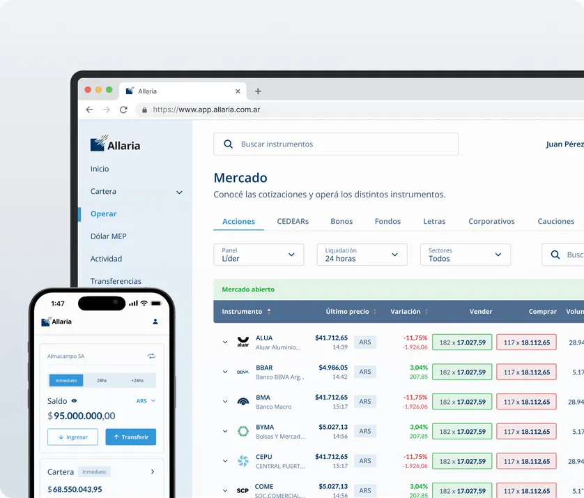 Allaria platform